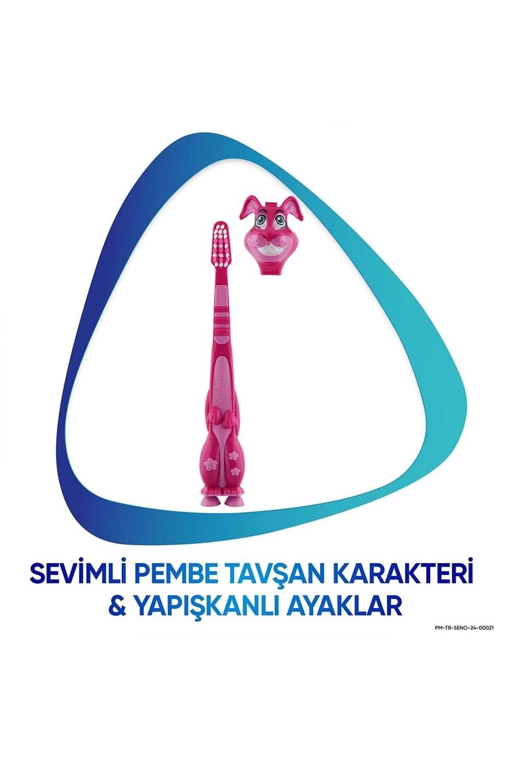 Sensodyne Promine 3-5 Yaş Çocuklar İçin Sevimli Tavşan Karakterli Diş Fırçası Yumuşak