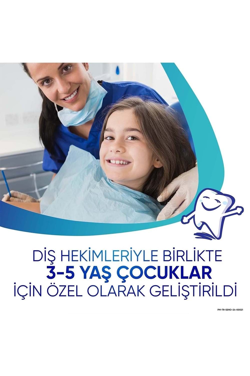 Sensodyne Promine 3-5 Yaş Çocuklar İçin Sevimli Tavşan Karakterli Diş Fırçası Yumuşak