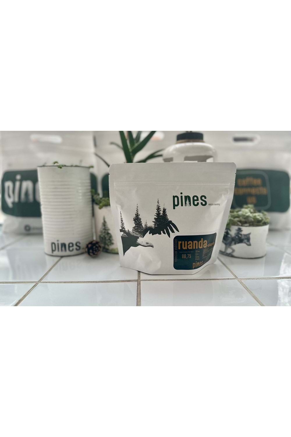 Pines Micro Roastery - Ruanda Akagera Filtre Çekirdek Kahve