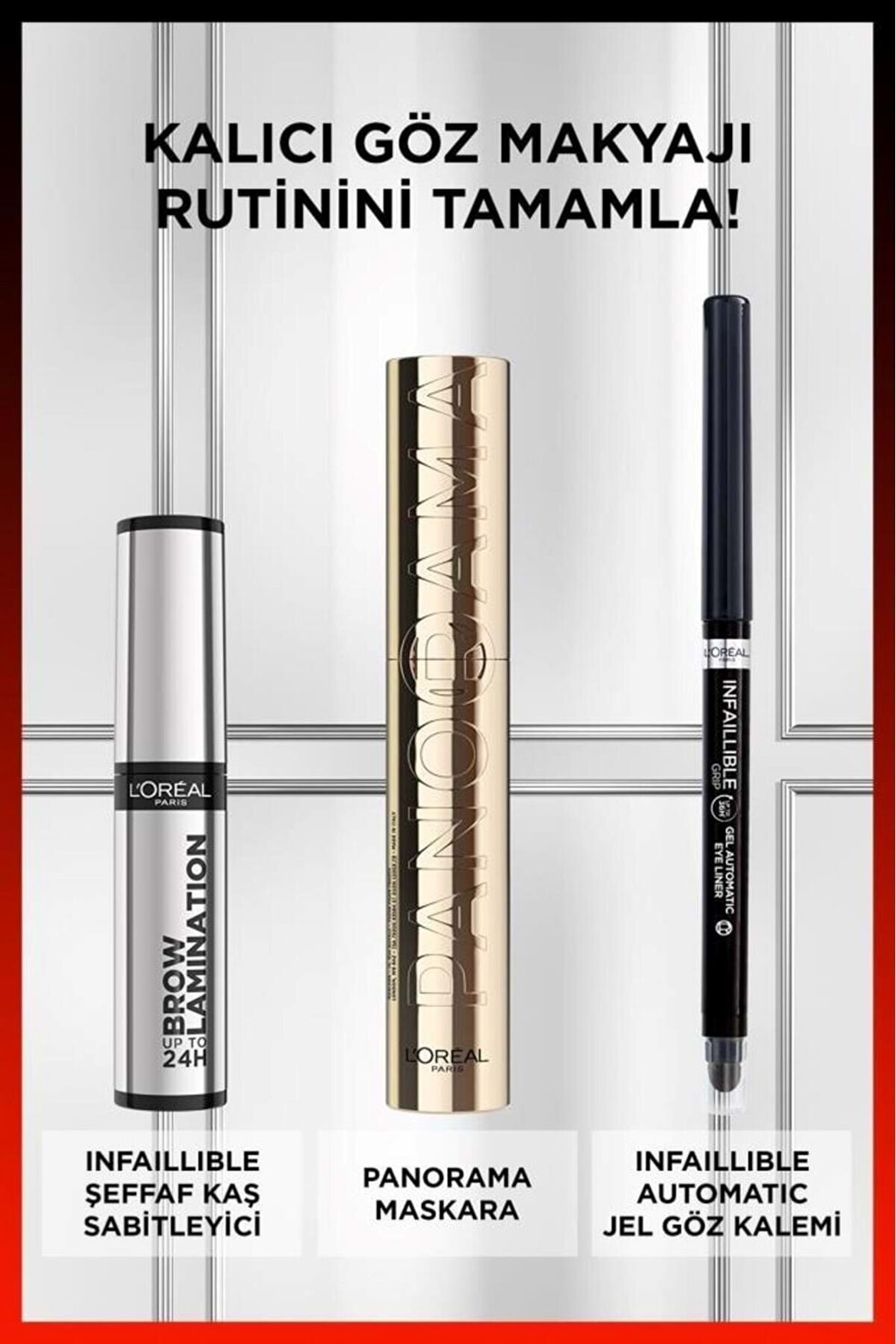 Loreal Paris Infaillible 24H Brow Lamination Şeffaf Kaş Sabitleyici