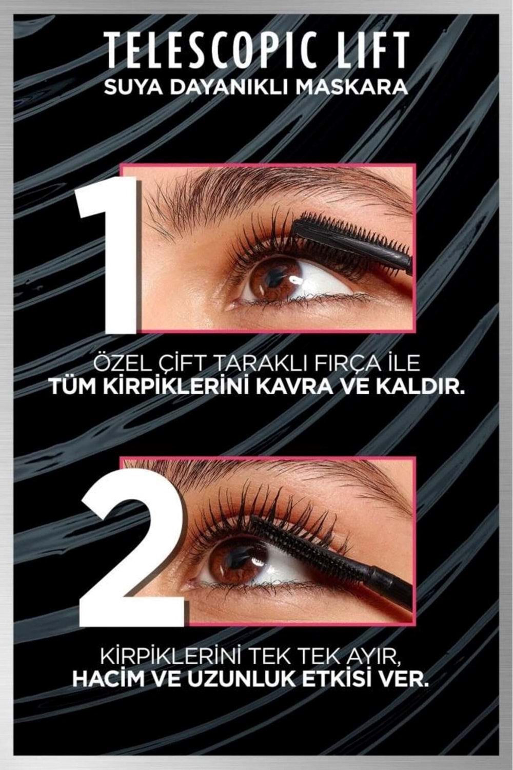 Loreal Paris Telescopic Lift Suya Dayanıklı Maskara