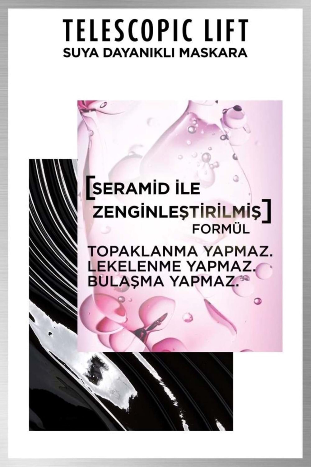 Loreal Paris Telescopic Lift Suya Dayanıklı Maskara