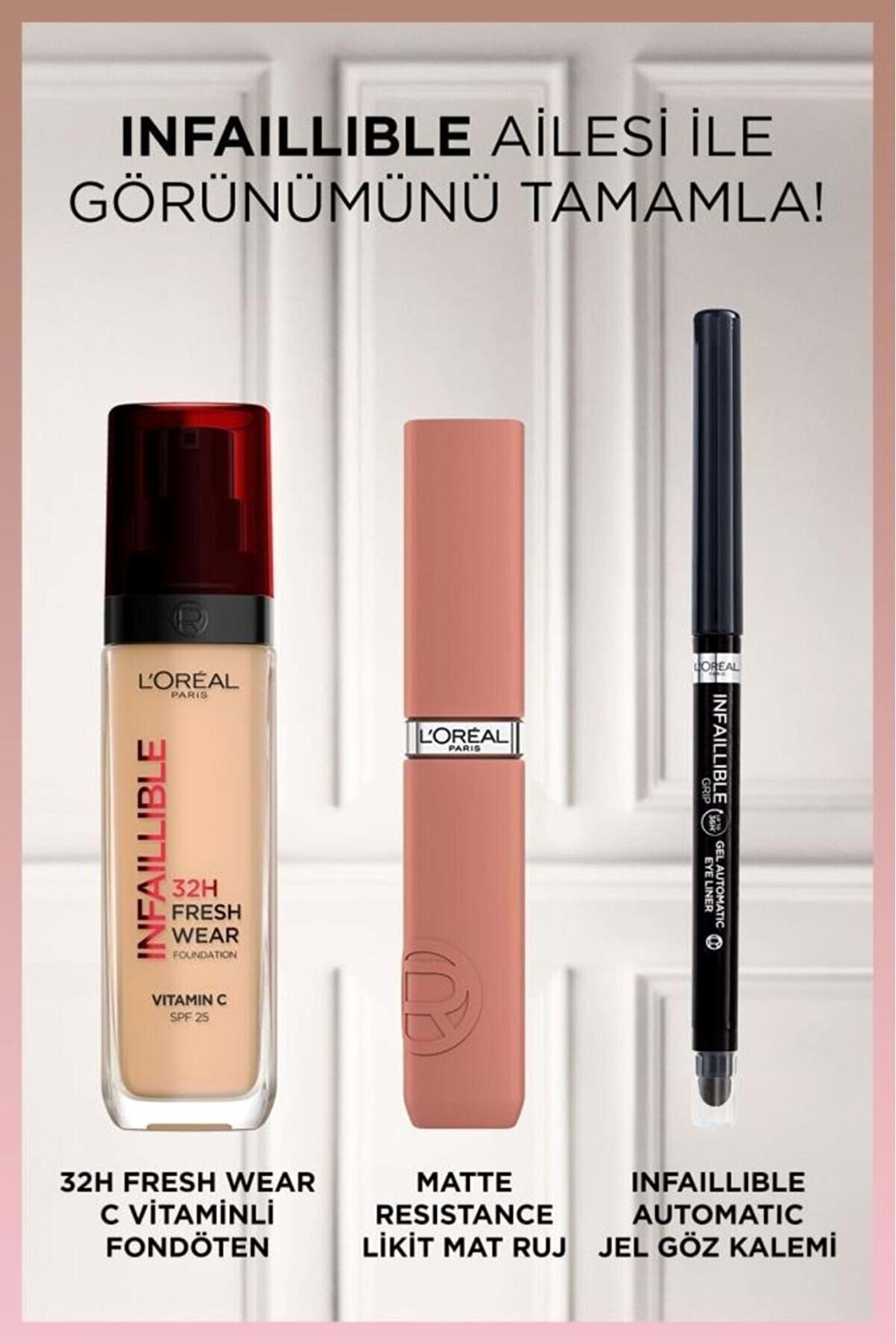 Loreal Paris Infaillible Matte Resistance Likit Mat Ruj - 625 Summer Flying