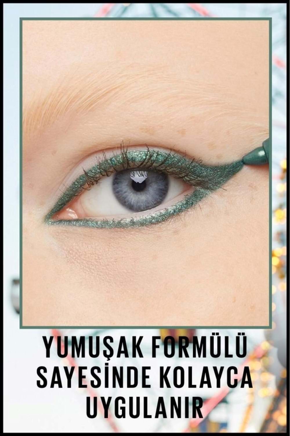 Maybelline New York Tattoo Liner Jel Göz Kalemi - Vivid Green