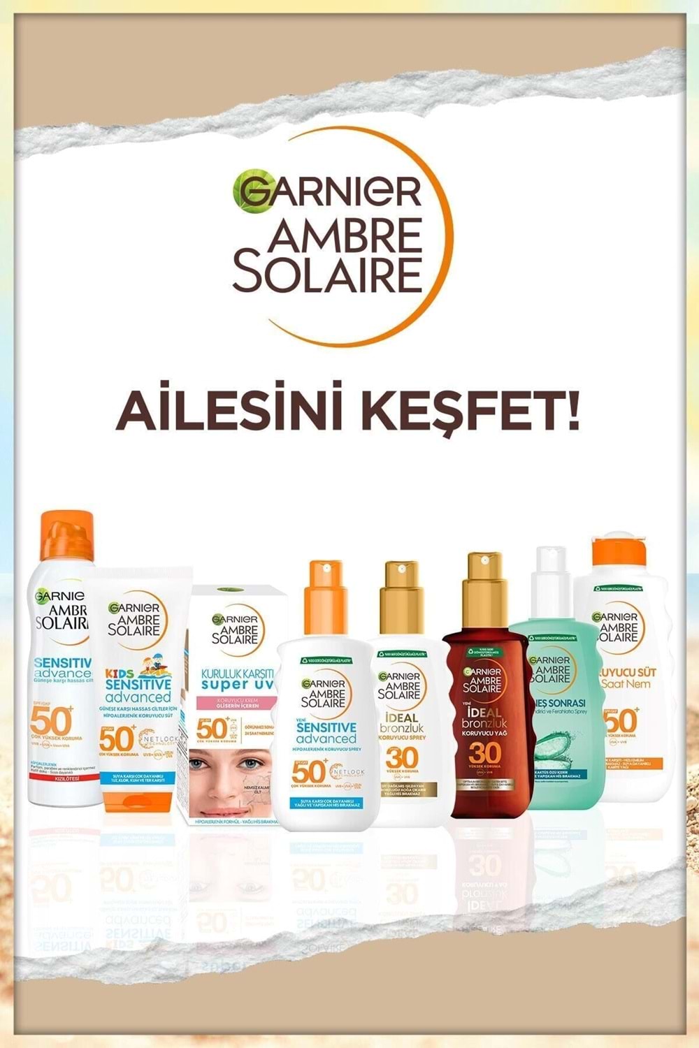 Garnier Ambre Solaire İdeal Bronzluk Bronzlaştırıcı Yağ 200 ml
