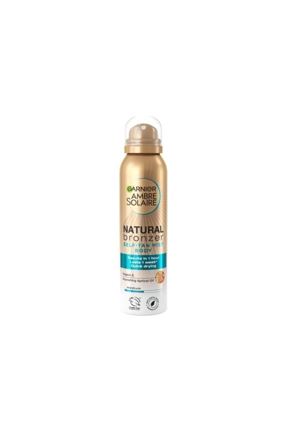 Garnier Ambre Solaire Natural Bronzer Güneşsiz Bronzlaştırıcı Sprey 150ml