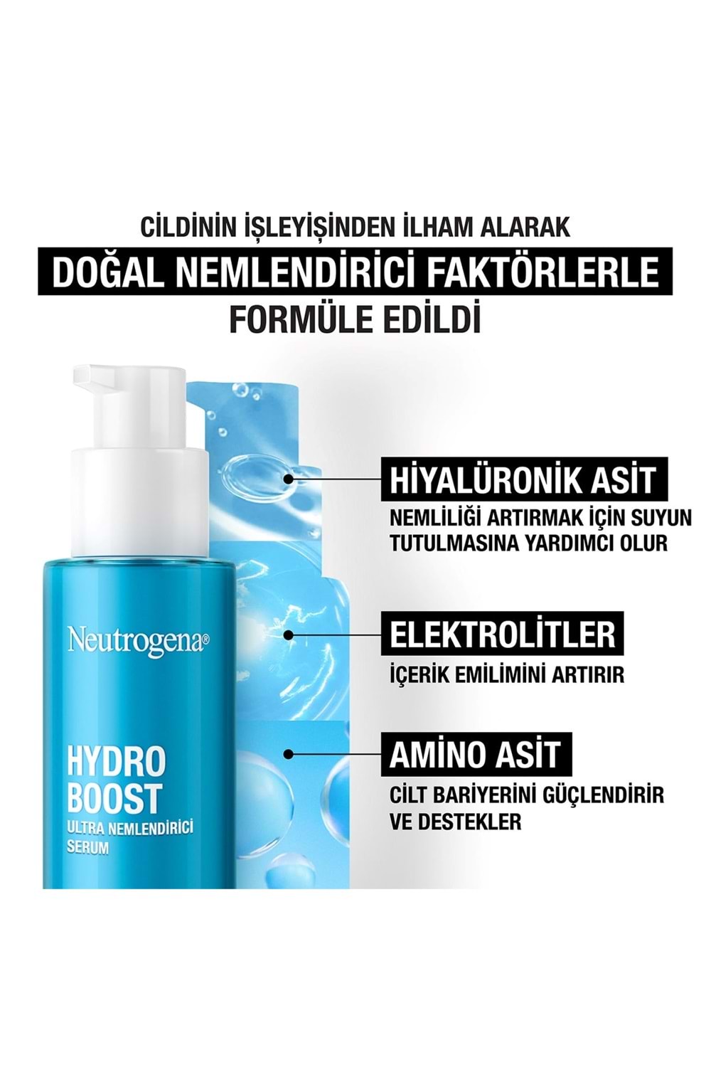 Neutrogena Hydroboost Canlandırıcı Serum Kapsül 30ml