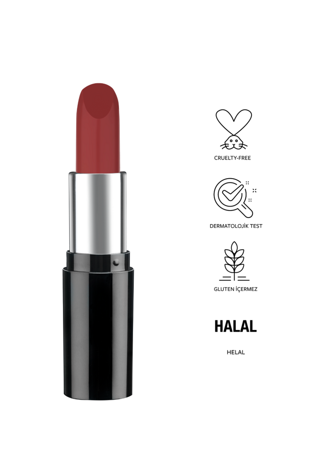 Pastel Nude Lipstick - Nude Ruj 528