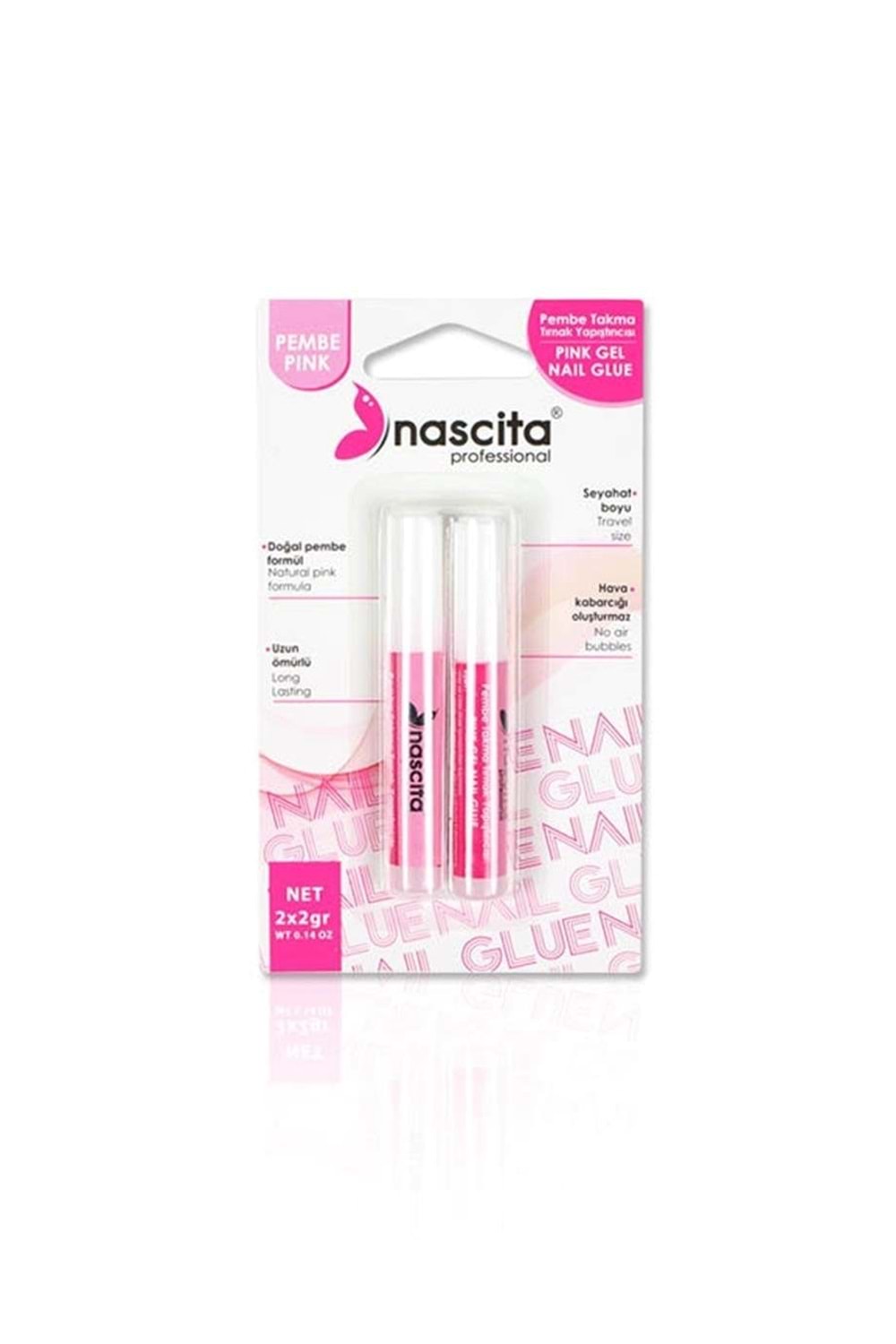 Nascita Pembe Takma Tırnak Yapıştırıcısı - 04