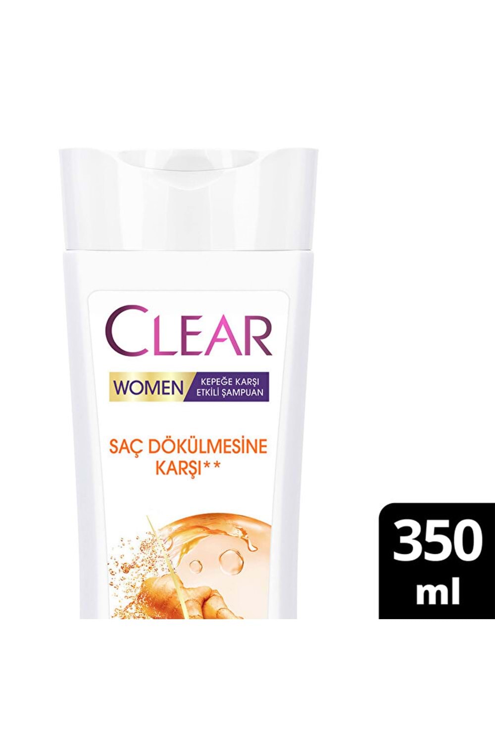 Clear Şampuan Saç Dökülmesine Karşı Zencefil Özü 350 ml