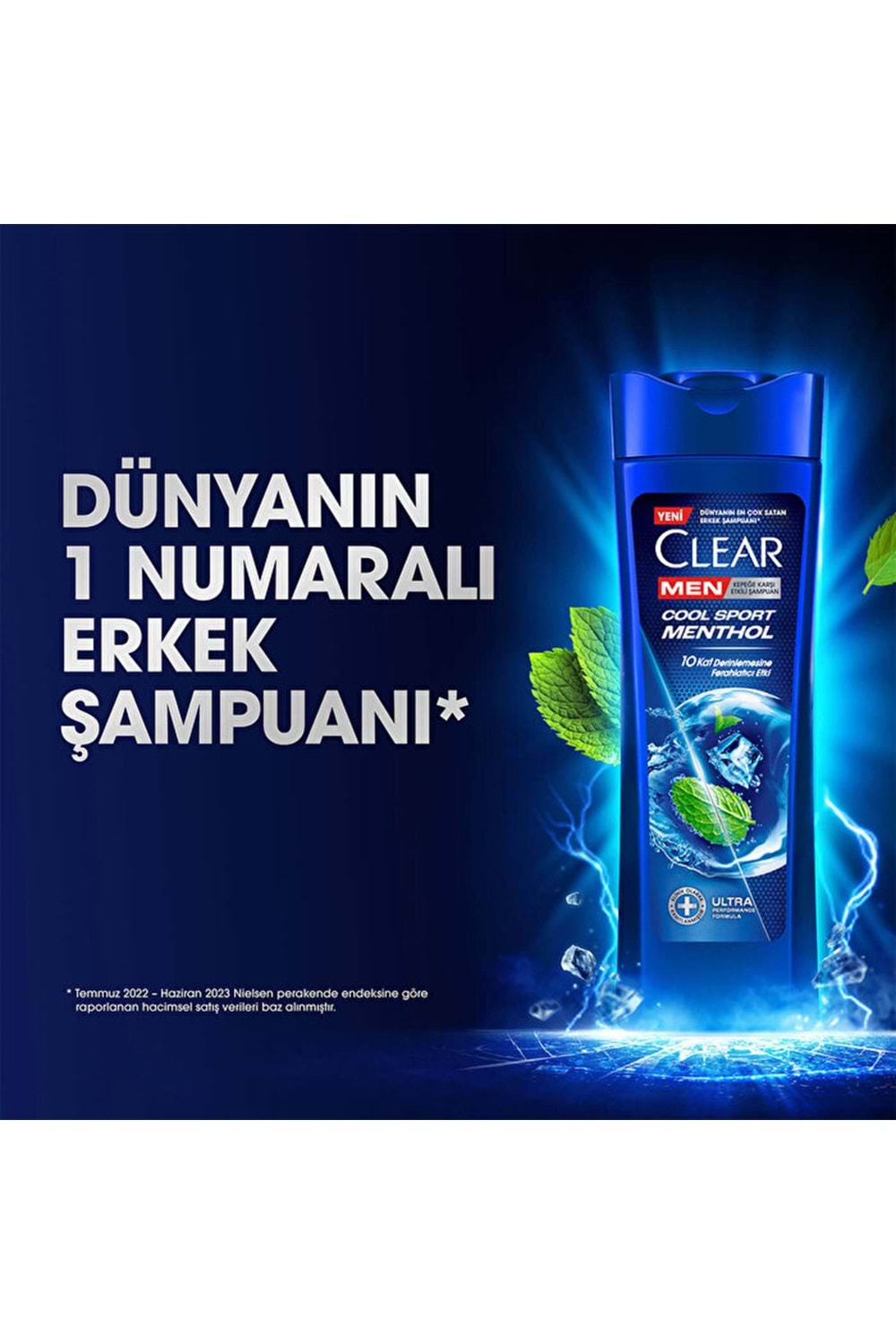 Clear Men Şampuan Cool Sport Menthol 350 ml