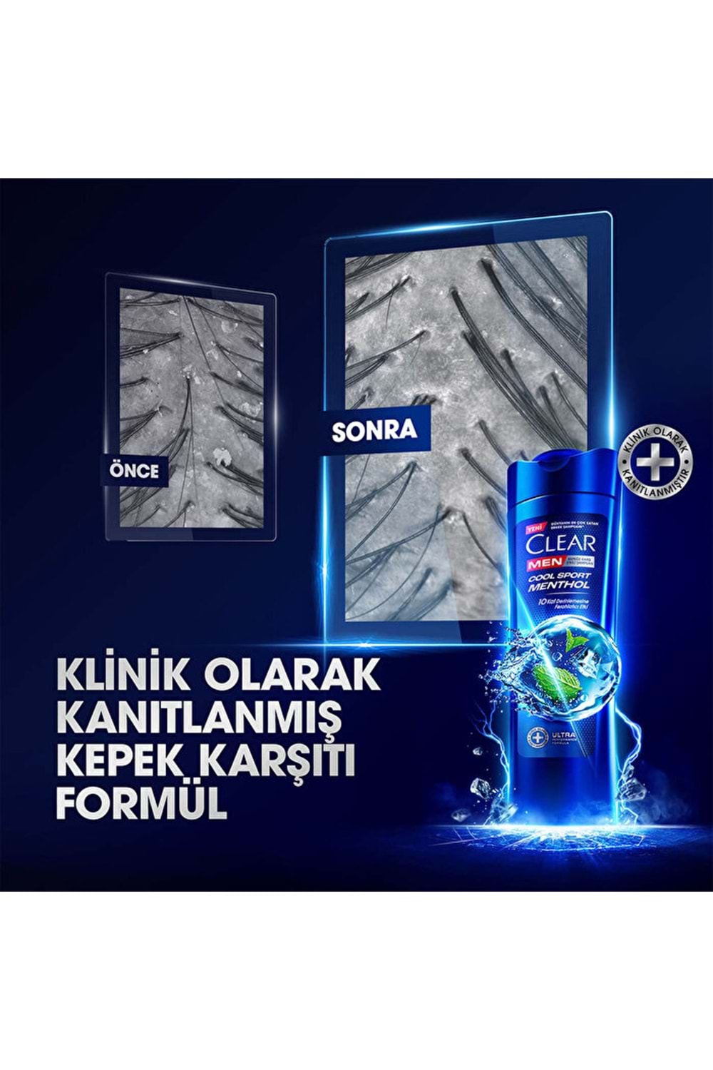 Clear Men Şampuan Cool Sport Menthol 350 ml
