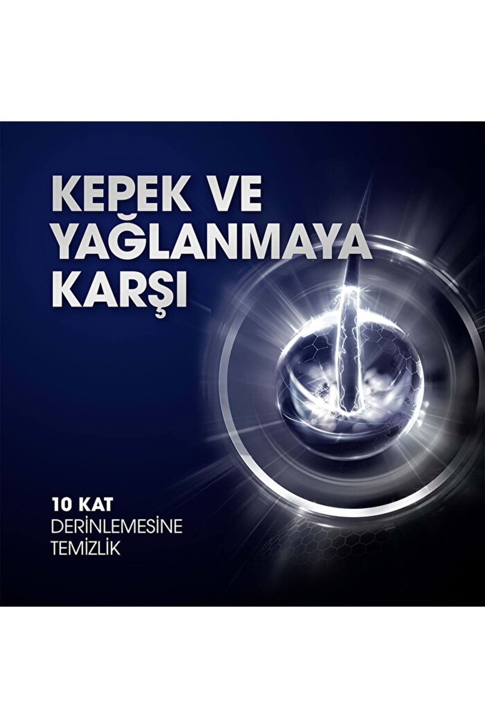 Clear Men Şampuan Yoğun Arındırıcı Kömür Kepeğe Karşı Etkili 350 ml