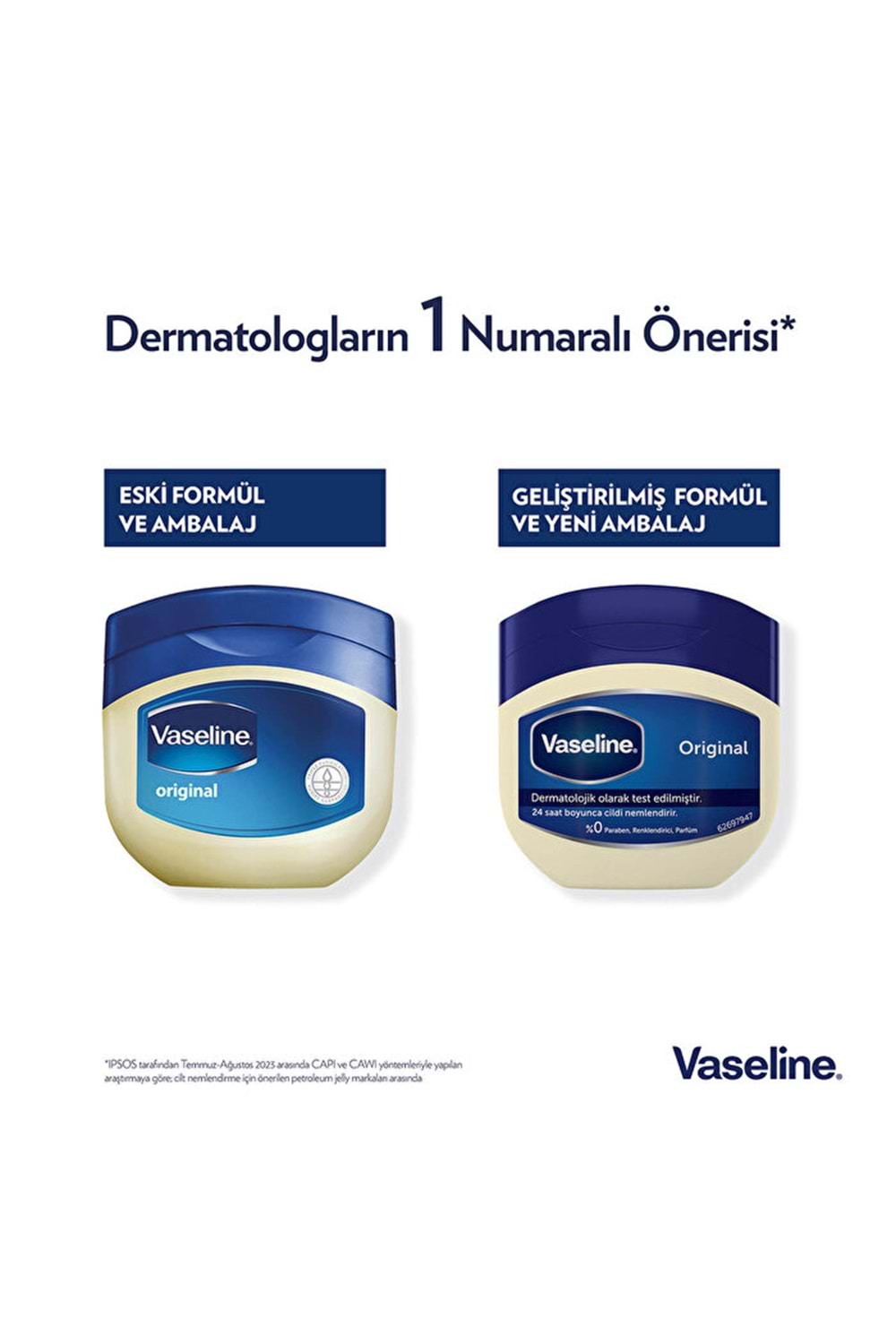 Vaseline Nemlendirici Jel Original 100 ml.