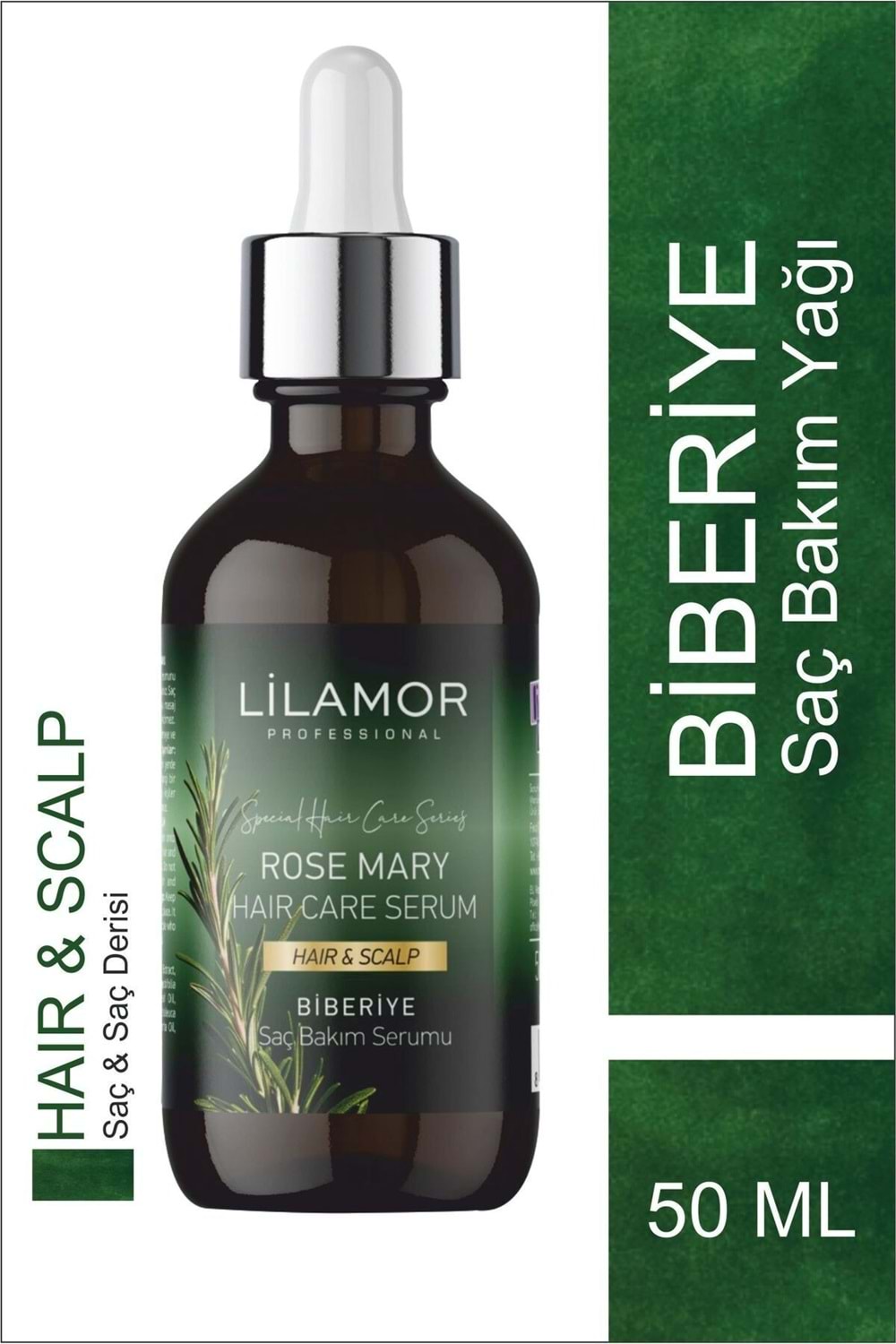Lilamor Biberiye Yağı Saç Bakım Serumu