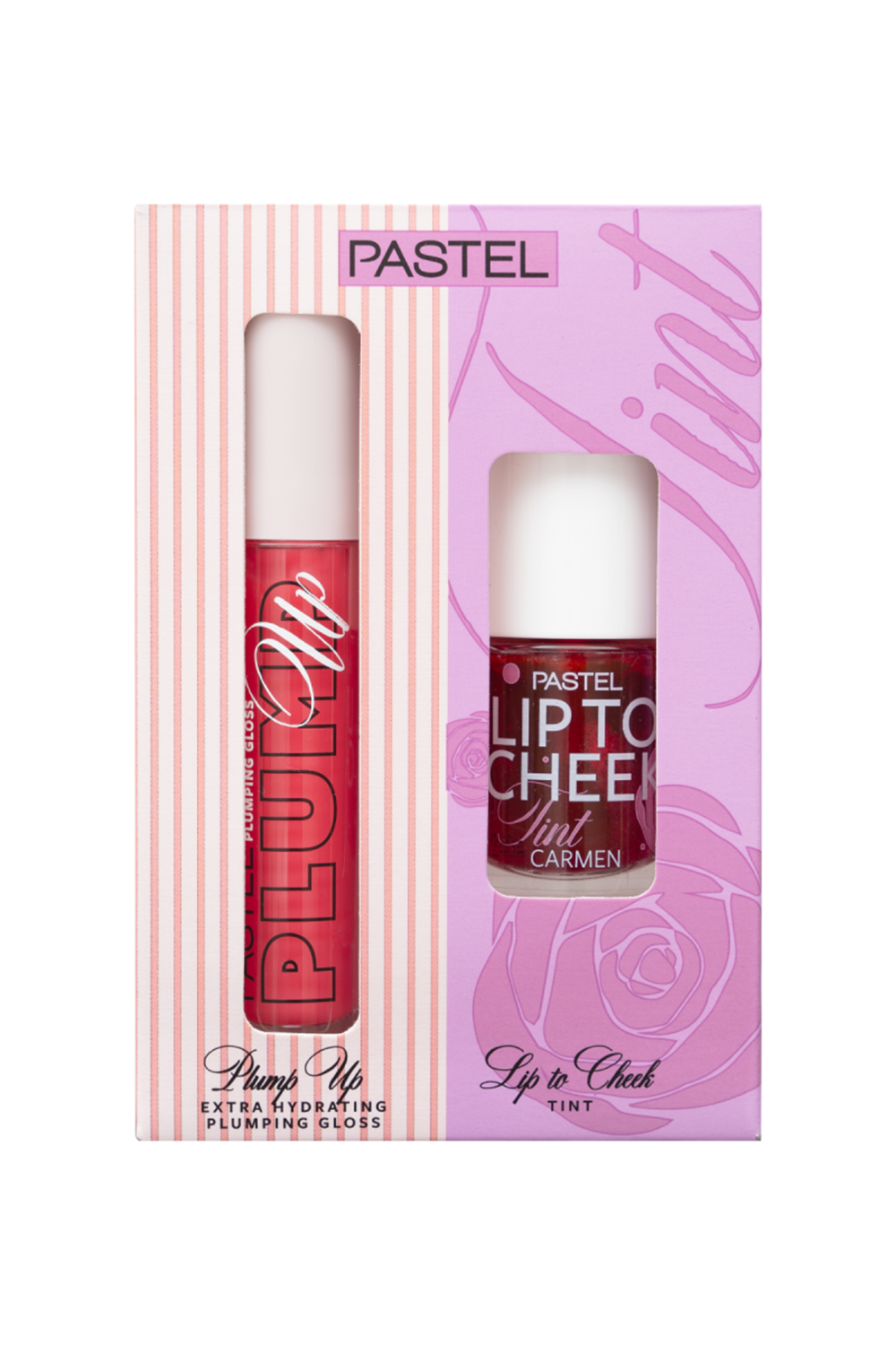 Pastel Plump Up Dolgunlaştıran Dudak Parlatıcısı 204 Spicy Sweet & Lip To Cheek Tint Carmen5.3 ml - 9.6 ml