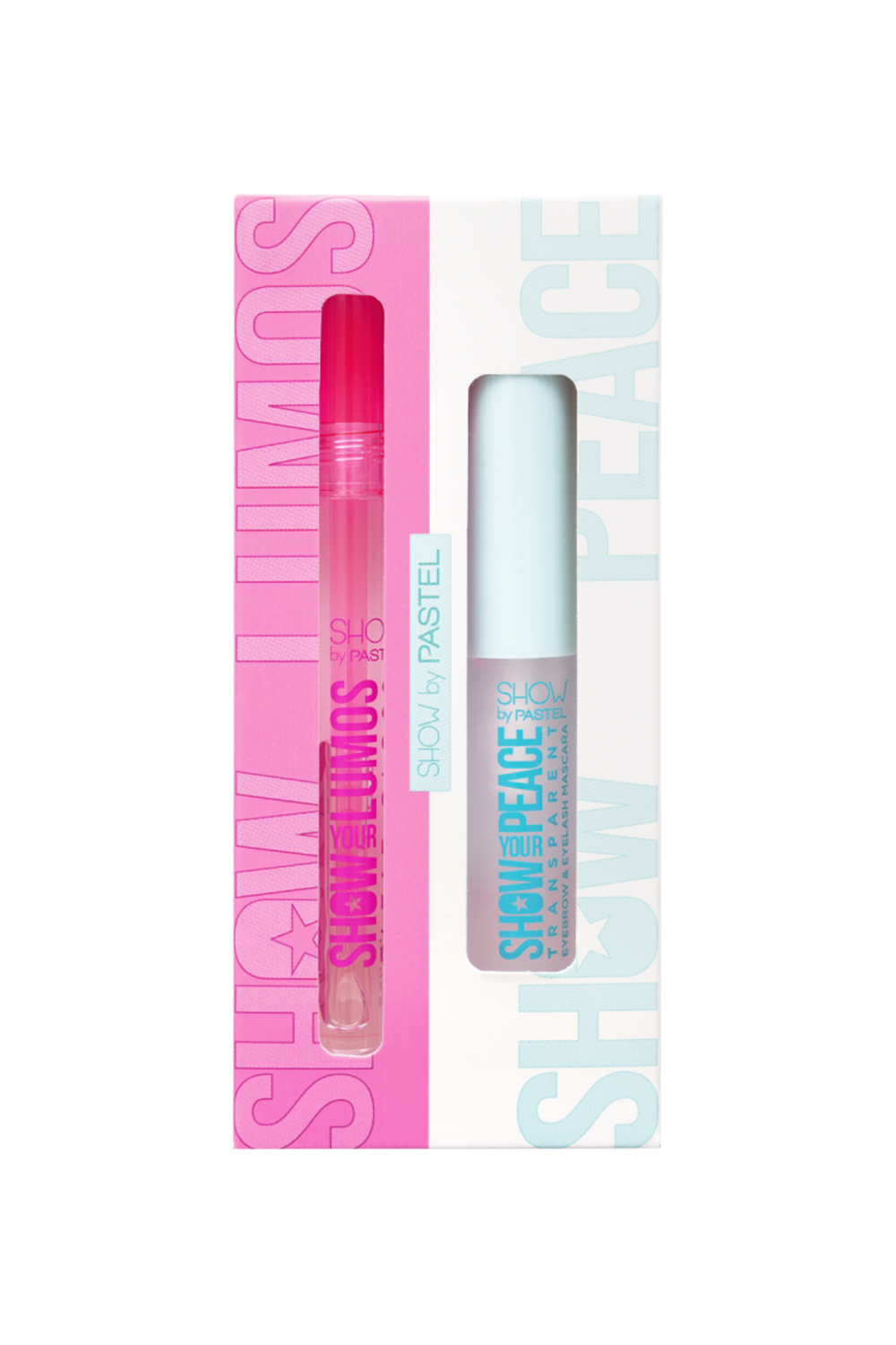 Show By Pastel Show Your Lumos Dudak Parlatıcısı & Show Your Peace Transparan Kaş ve Kirpik Maskarası2.3 ml - 4.5 g