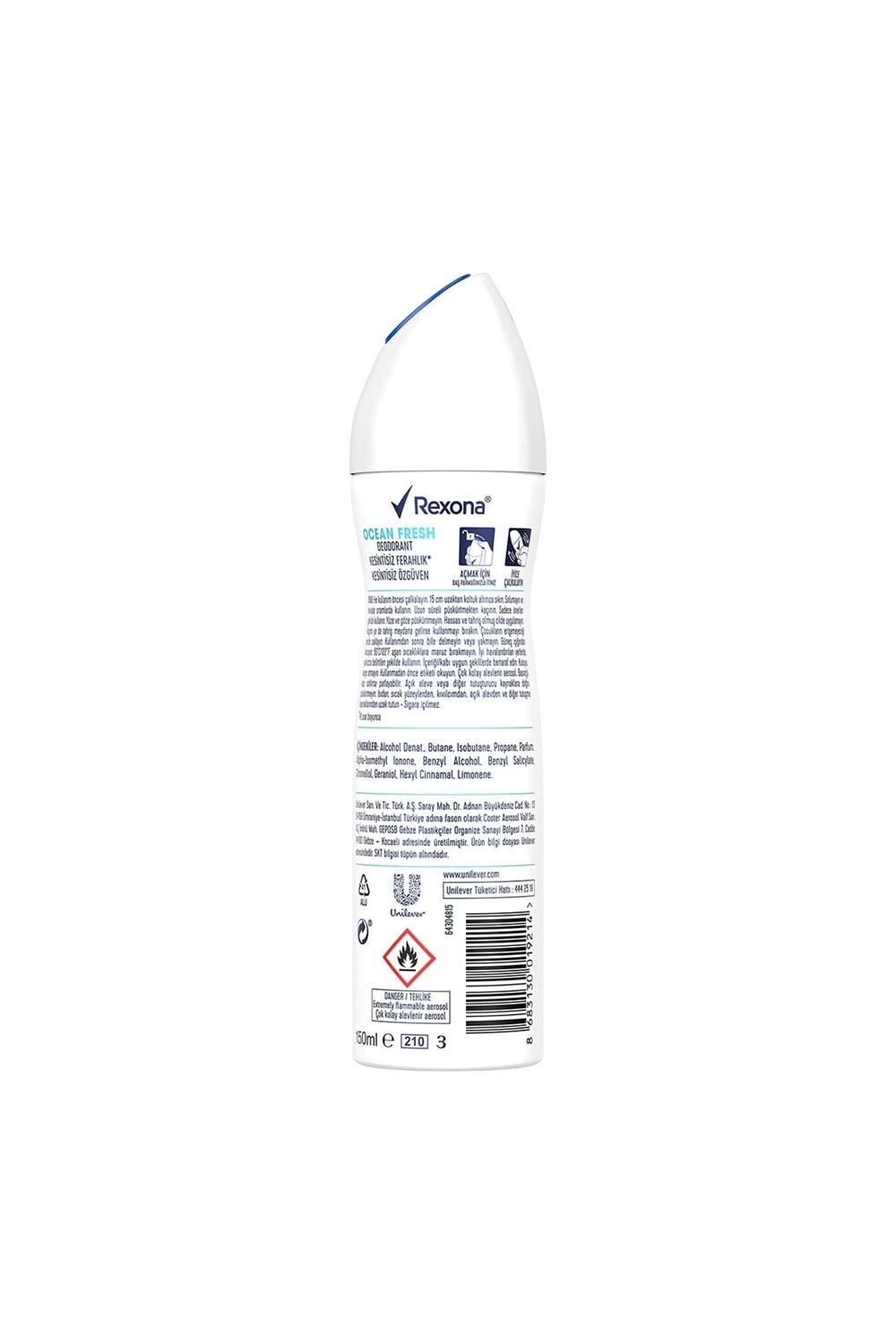 Rexona Kadın Deodorant Sprey Ocean Fressh 150 ml