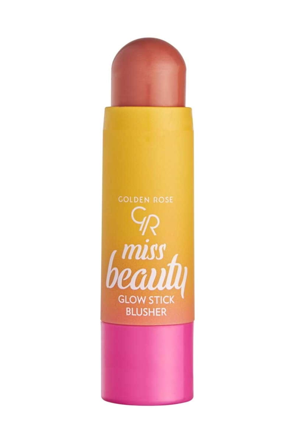 Golden Rose Miss Beauty Glow Stick Blusher - 01 Peach Flash - Stik Allık