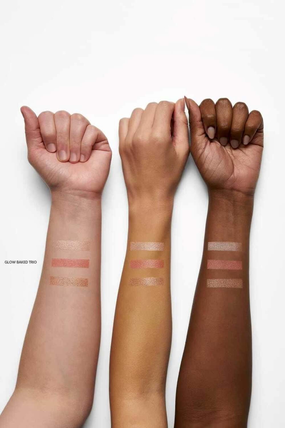 Golden Rose Miss Beauty Glow Baked Trio - Glow Baked Trio - Allık Bronzlaştırıcı Aydınlatıcı