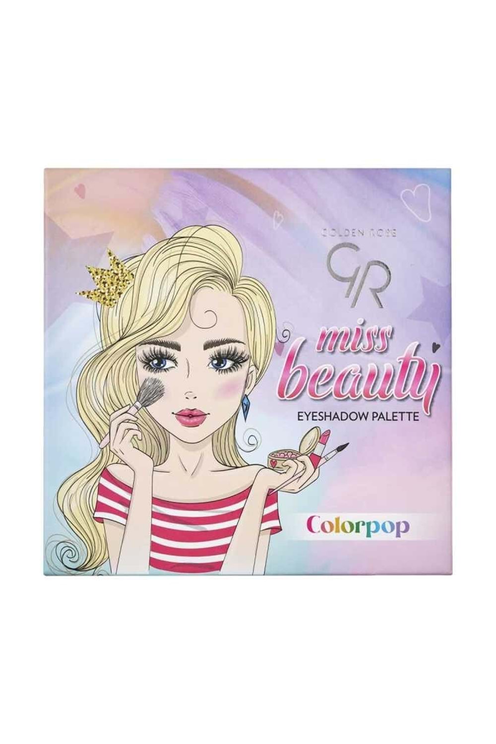 Golden Rose Miss Beauty Eyeshadow Palette - 01 Colorpop - Far Paleti