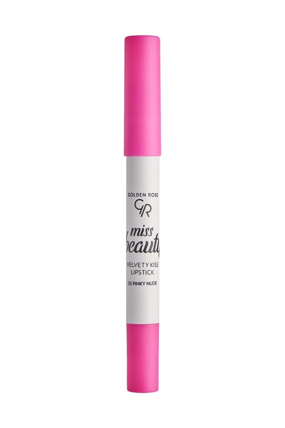 Golden Rose Miss Beauty Velvety Kiss Lipstick - 05 Pinky Nude - Mat Kalem Ruj