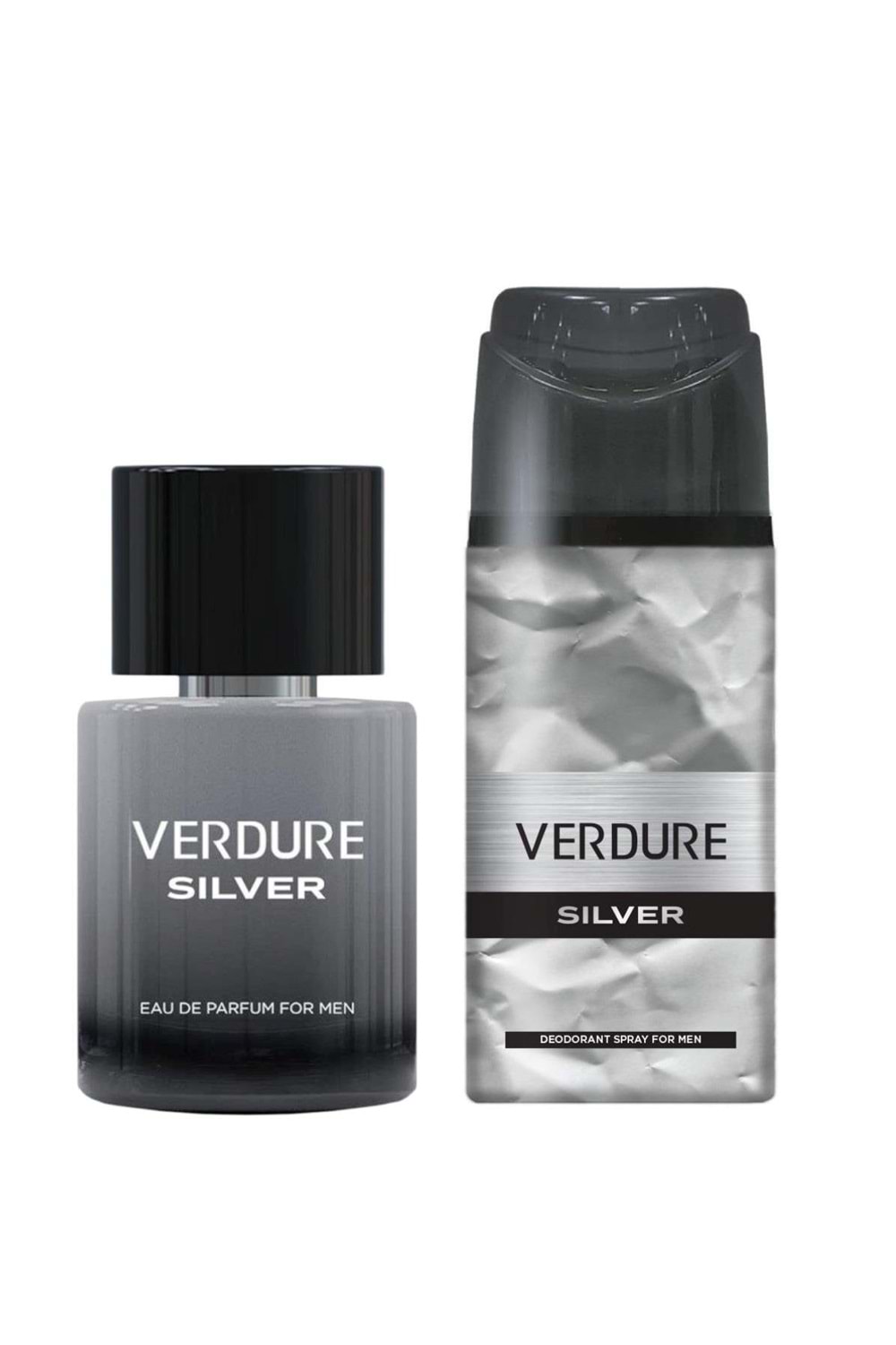 Verdure Sılver Erkek Parfüm Seti 100 Ml + Deodorant 150 ml