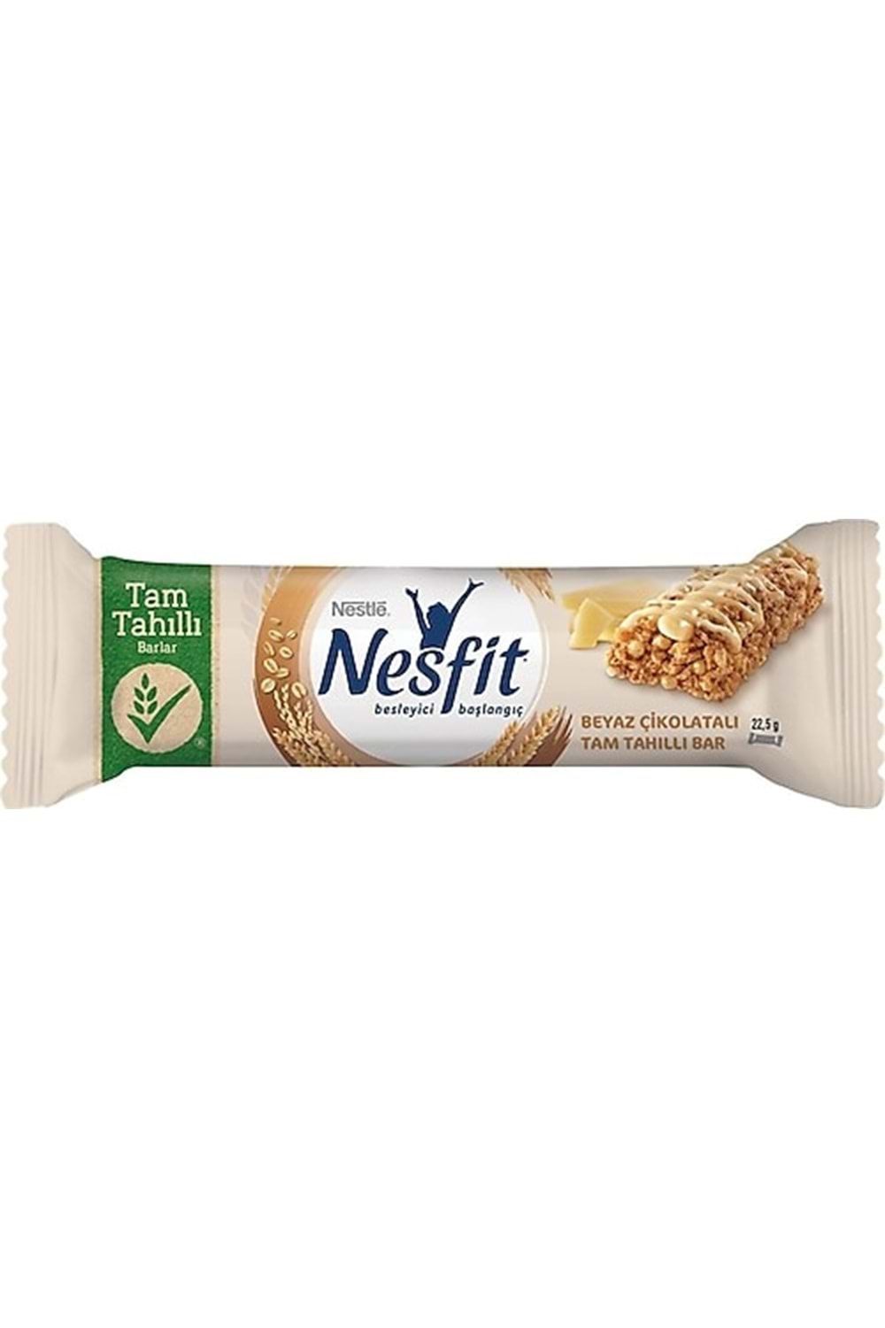 Nestle Nesfit Beyaz Çikolatalı Tam Tahıllı Bar 22.5 G