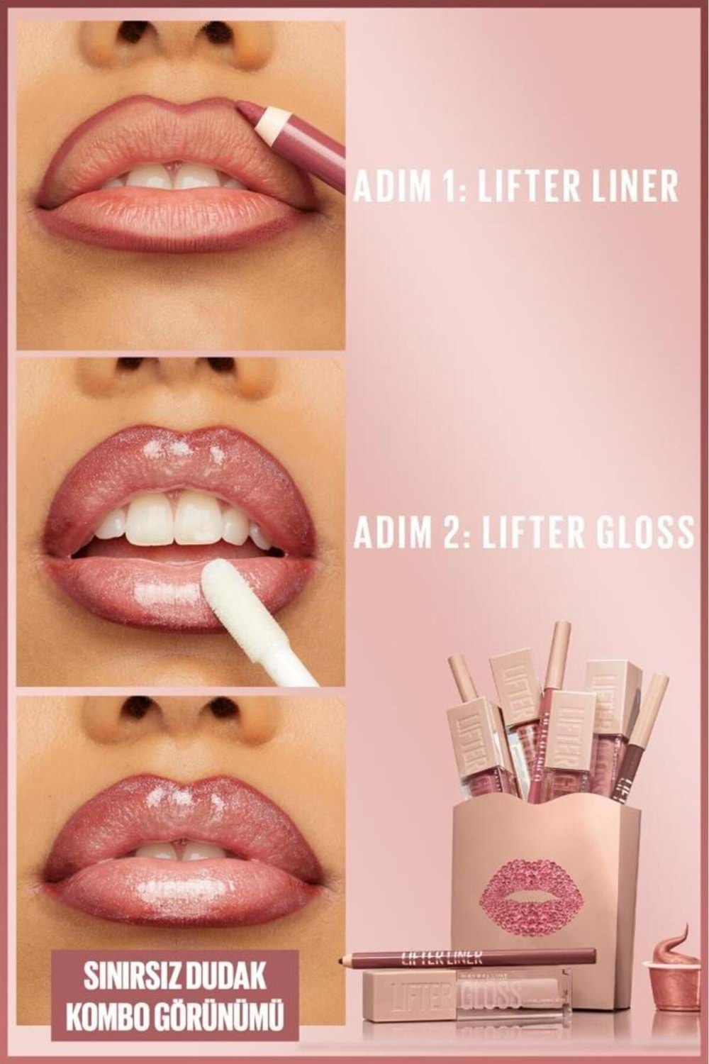 Maybelline New York Lifter Liner Dudak Kalemi- 09 Peaking