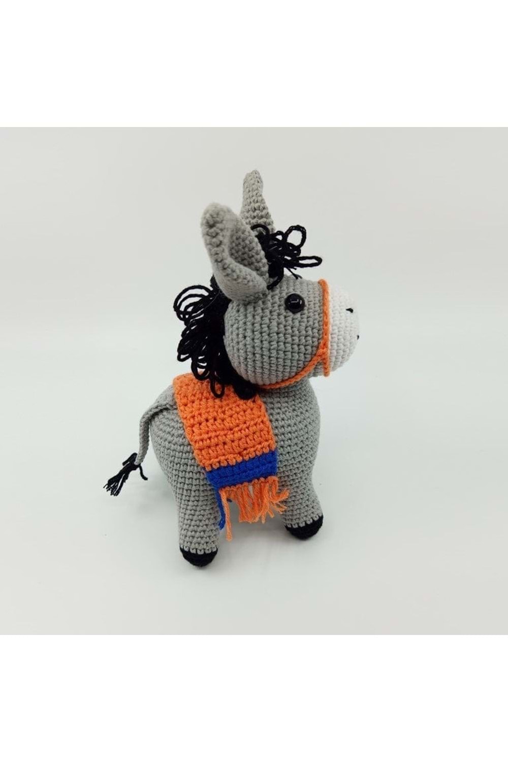 Artvin Amigurumi Organik Örgü Oyuncak Eşek