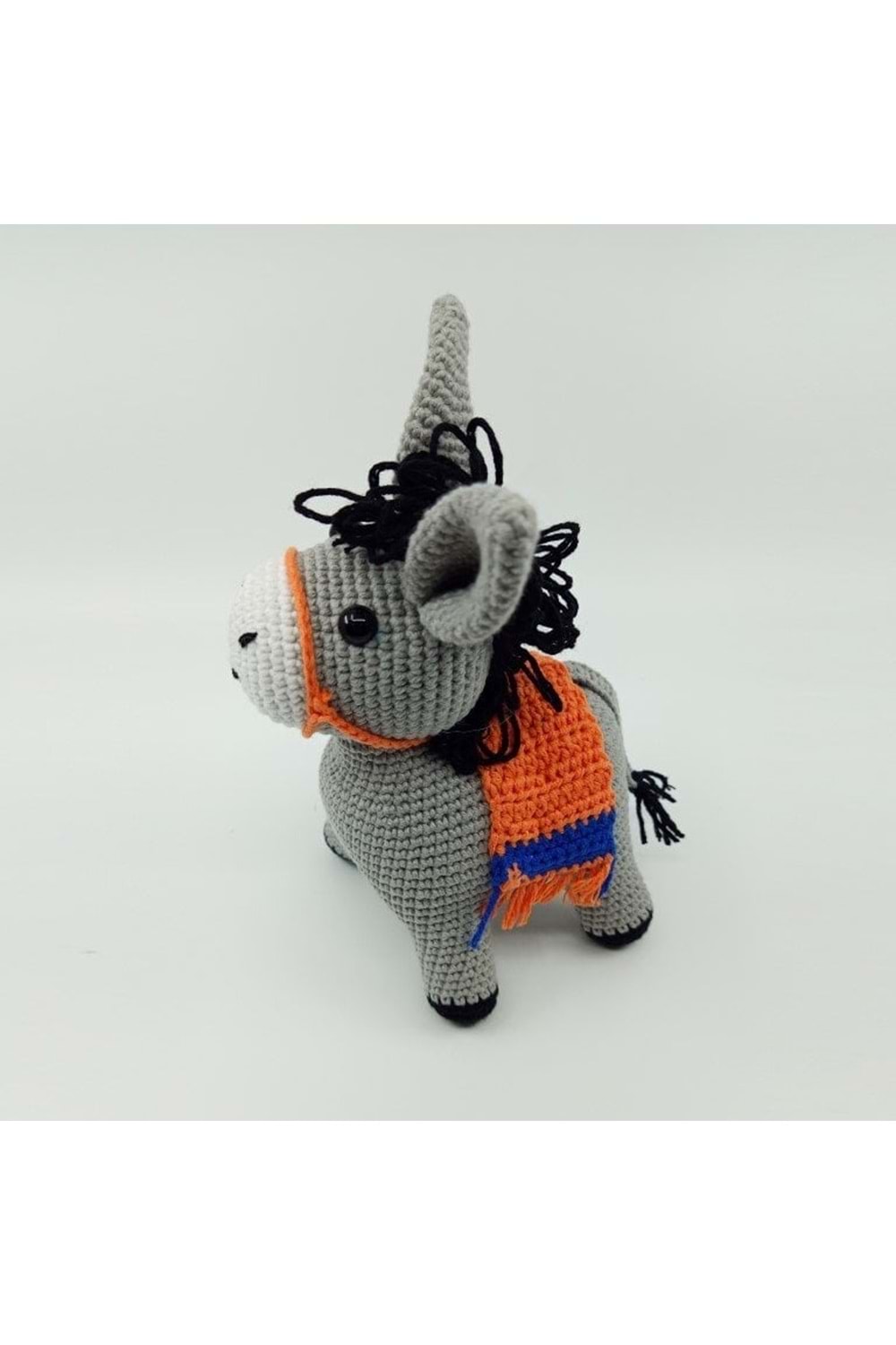 Artvin Amigurumi Organik Örgü Oyuncak Eşek