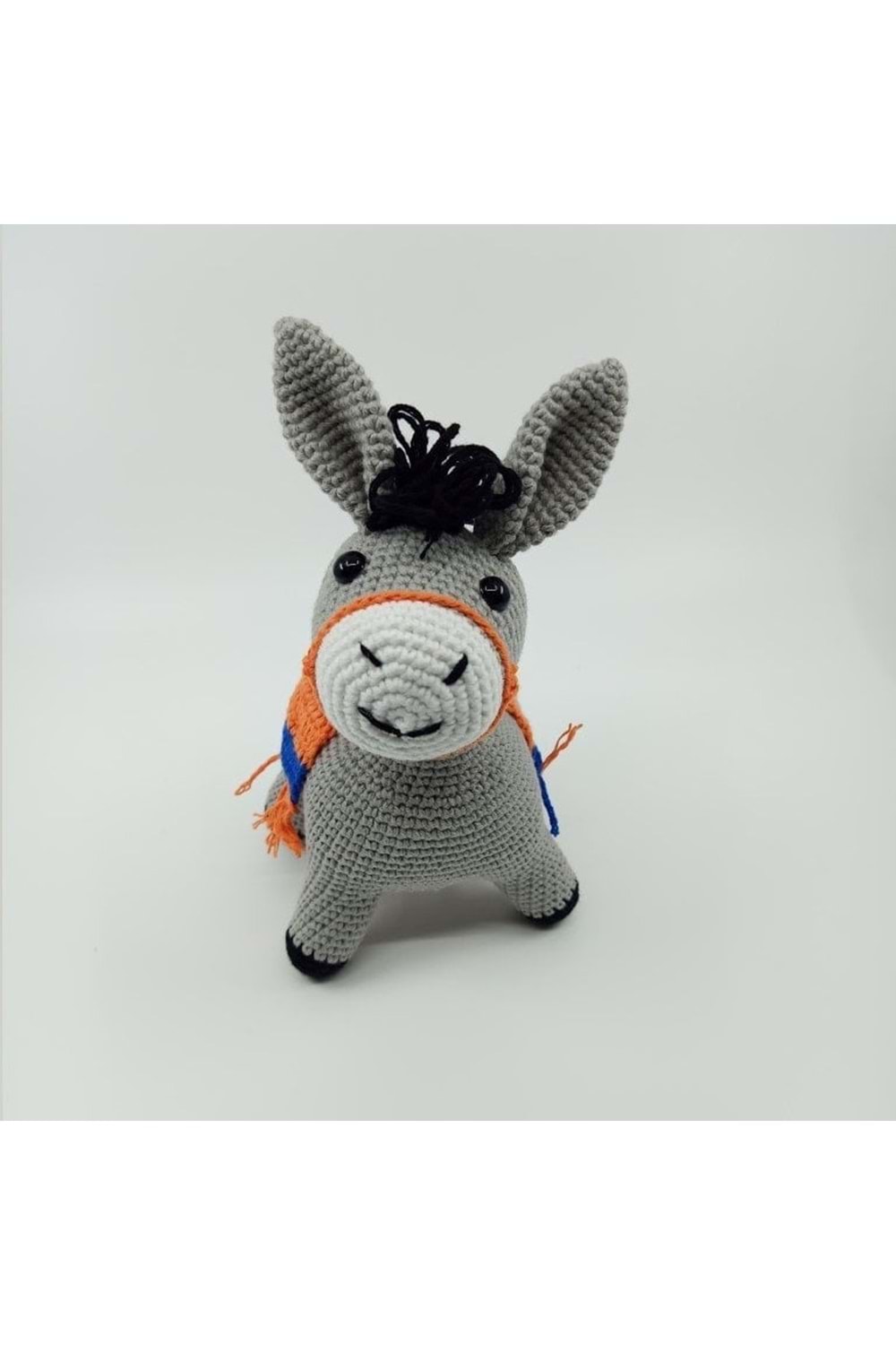 Artvin Amigurumi Organik Örgü Oyuncak Eşek