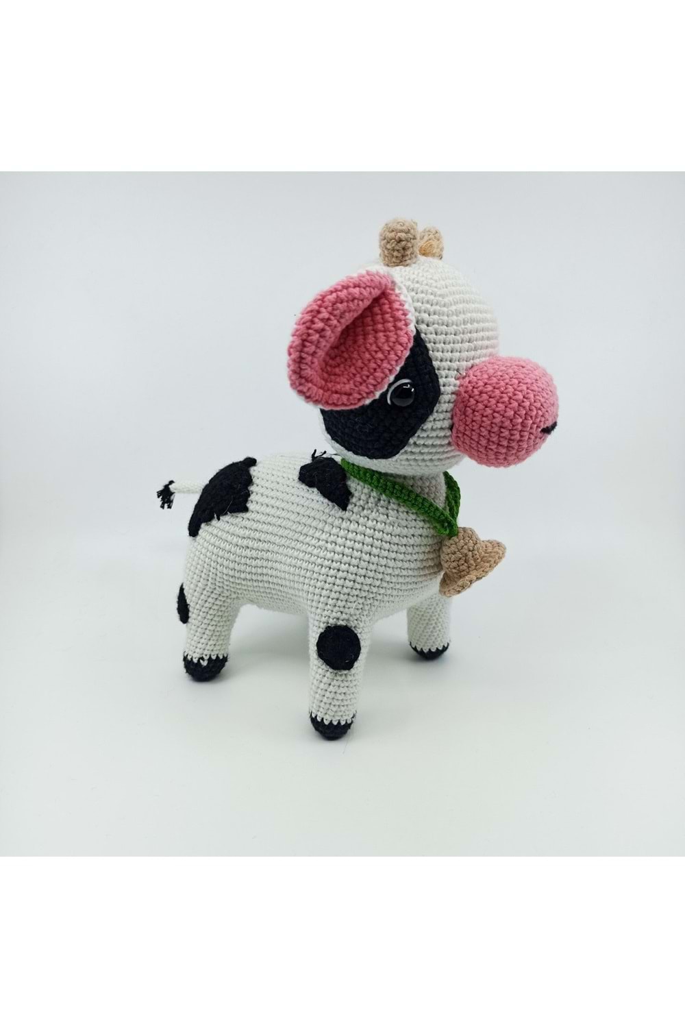 Artvin Amigurumi Organik Örgü Oyuncak Sevimli Buzağı