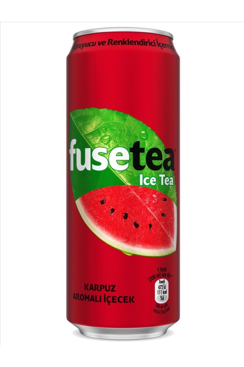 Fuse Tea Karpuz Aromalı İçecek Kutu 330 ml.