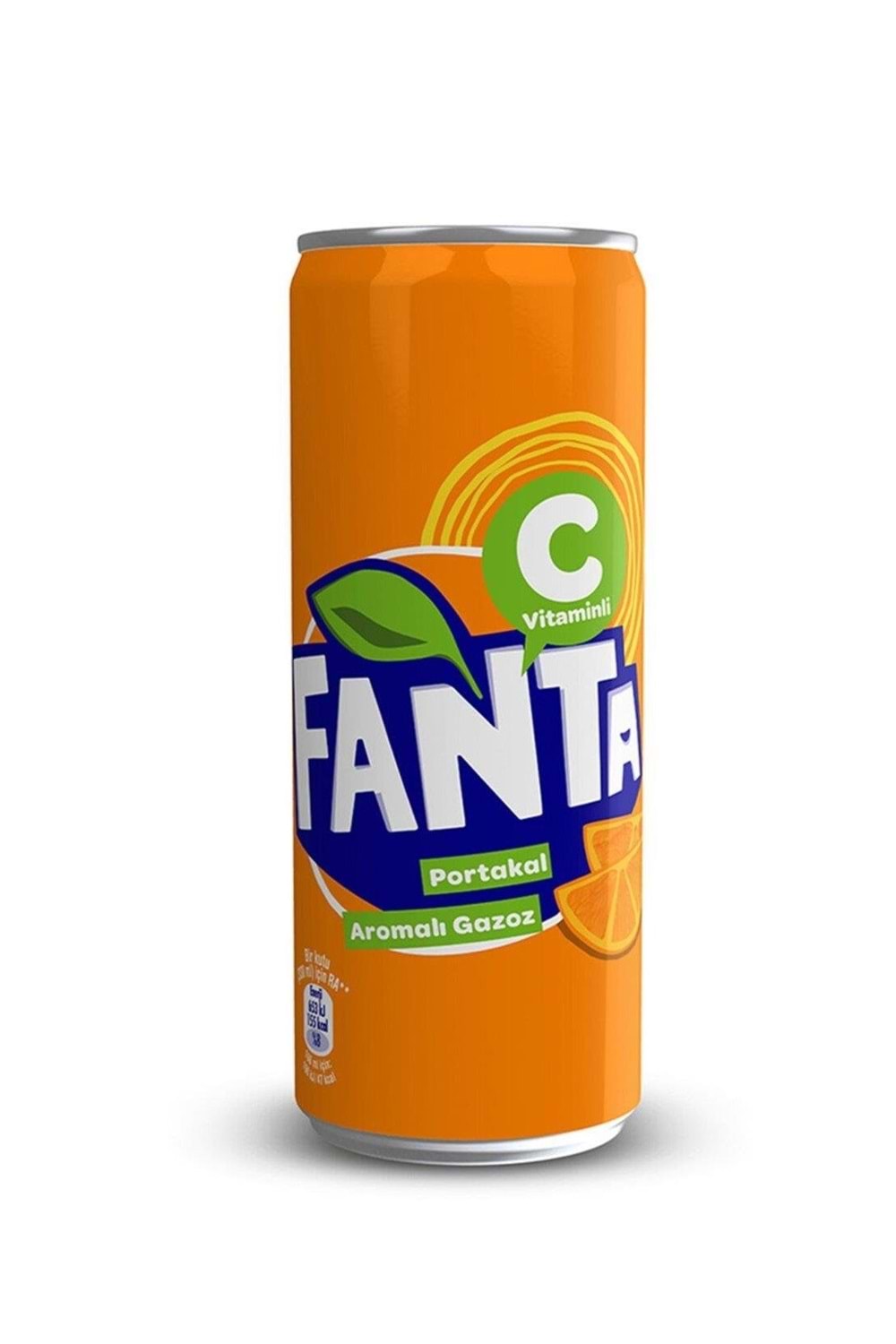 Fanta Portakal Aromalı Gazoz Kutu 330 ml.