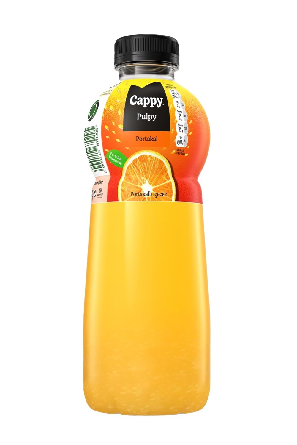 Cappy Pulpy Portakallı İçecek Suyu 330 ml.