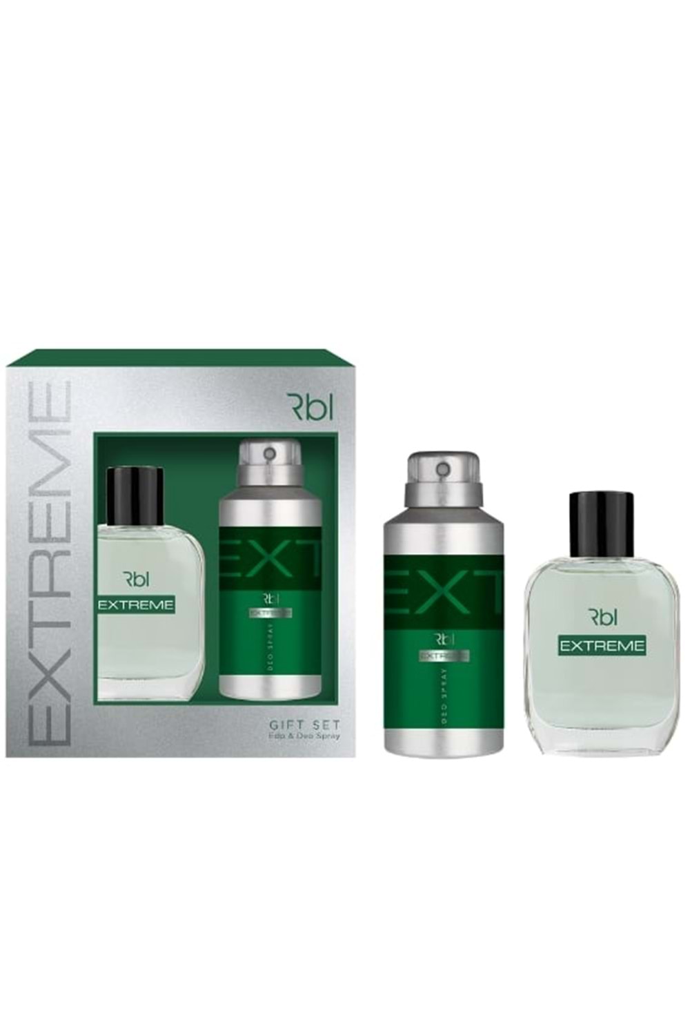 Rebul Extreme - Erkek Parfüm Seti 50 ml. Parfüm + 150 ml Deo.
