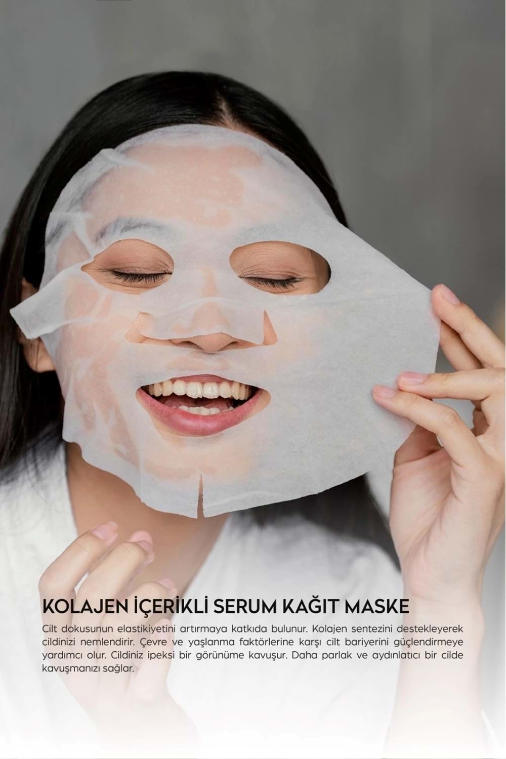 Dermokil Kağıt Kolajen Nar Maske Serum 28 gr.