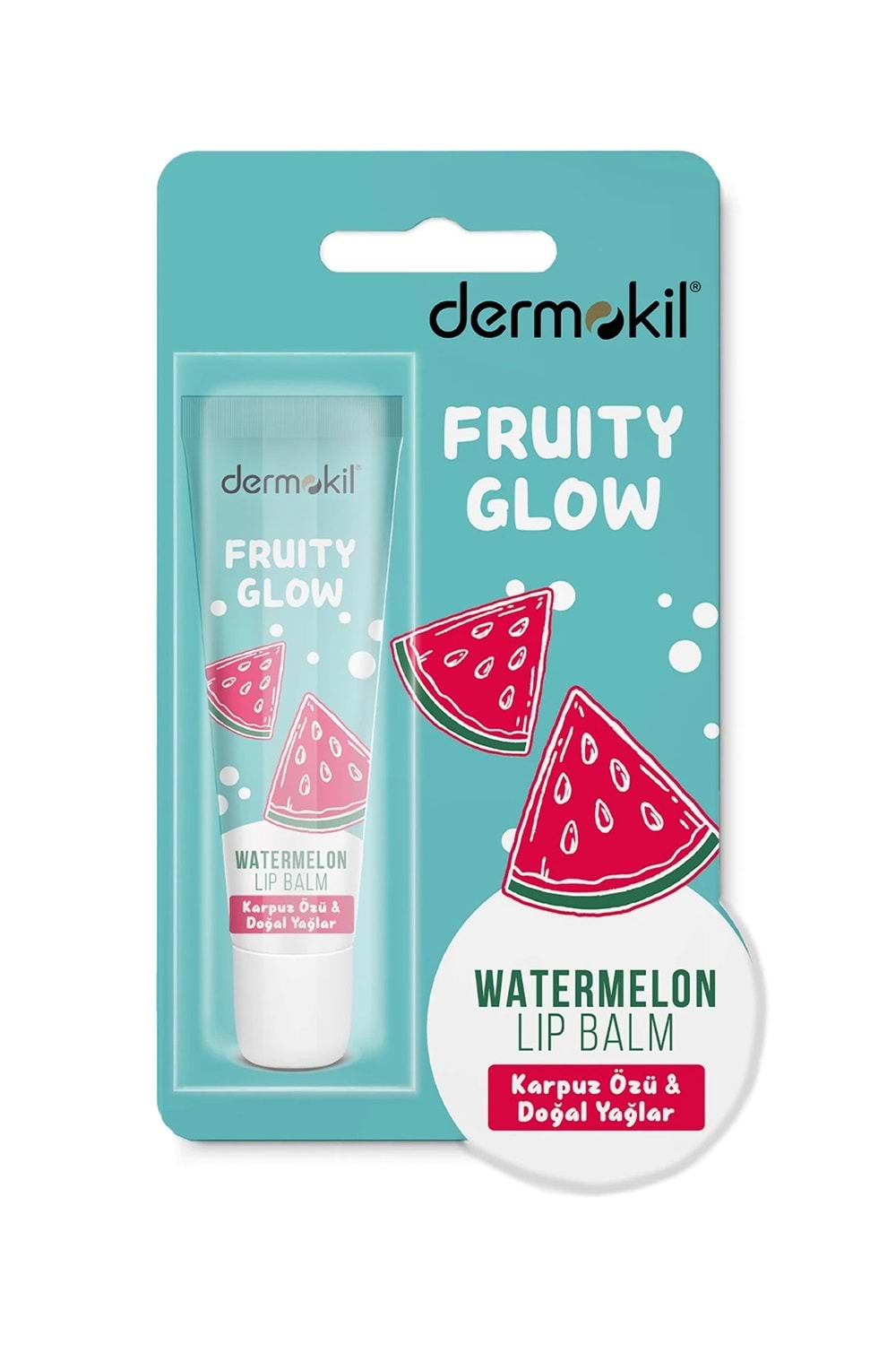 Dermokil Karpuz Özü Ve Doğal Yağlar Lip Balm 15 ml.
