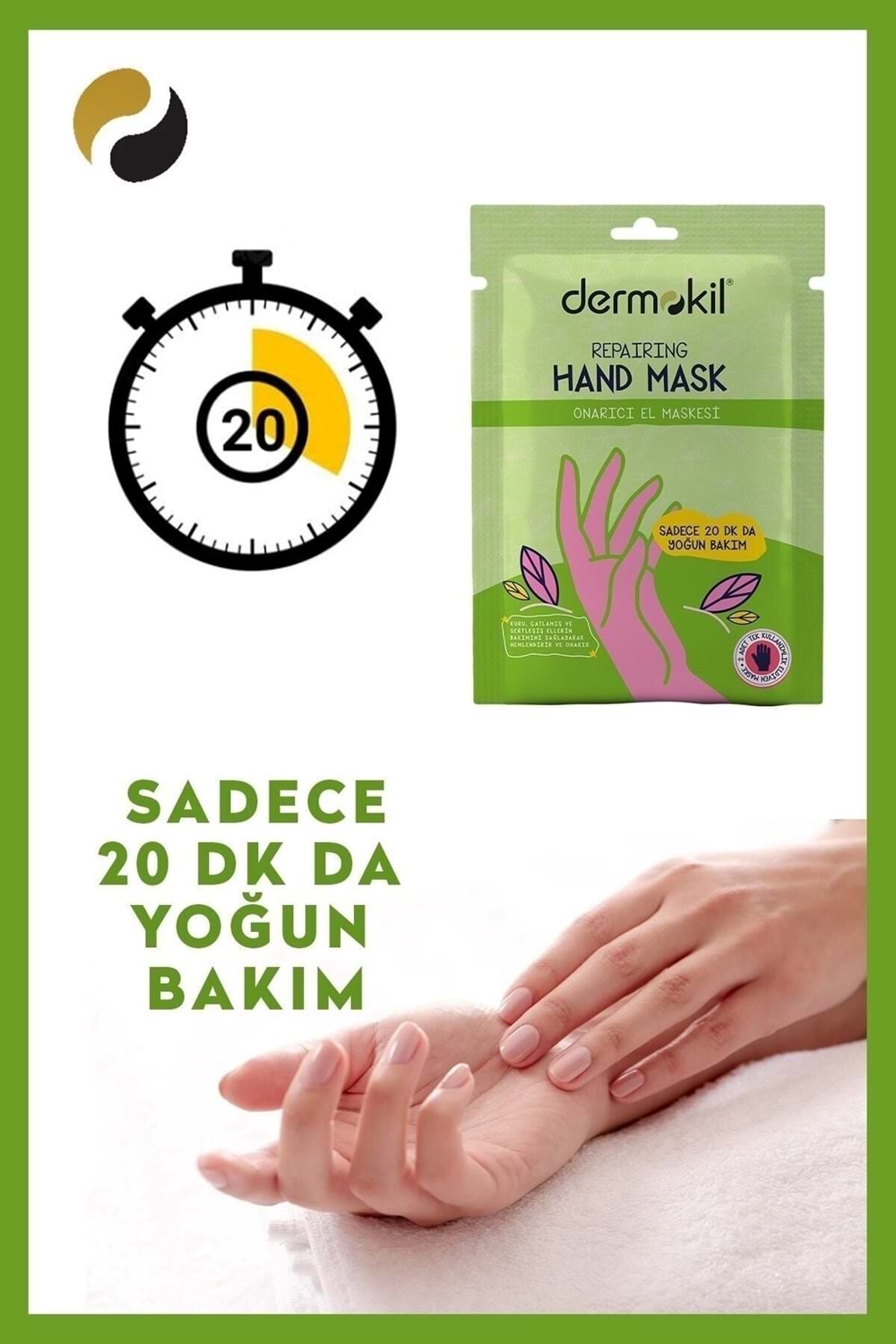 Dermokil Onarıcı El Maskesi 30 Ml