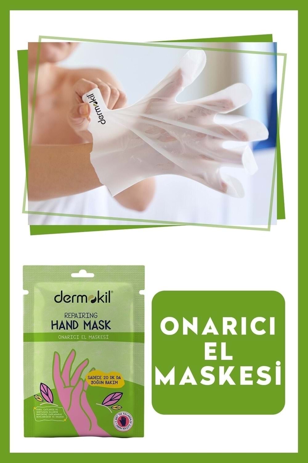 Dermokil Onarıcı El Maskesi 30 Ml