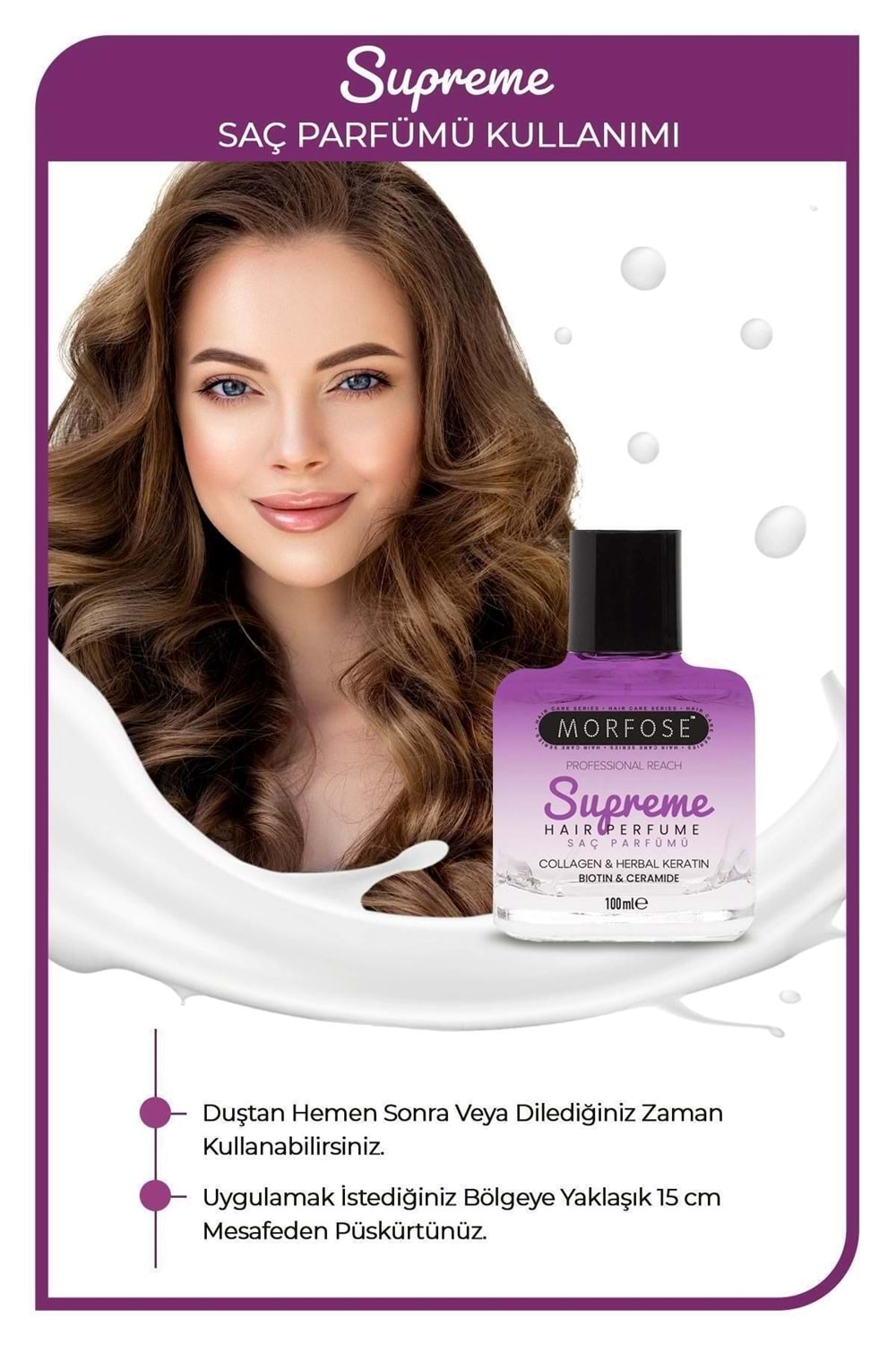Morfose Supreme Saç Parfümü 100 ml