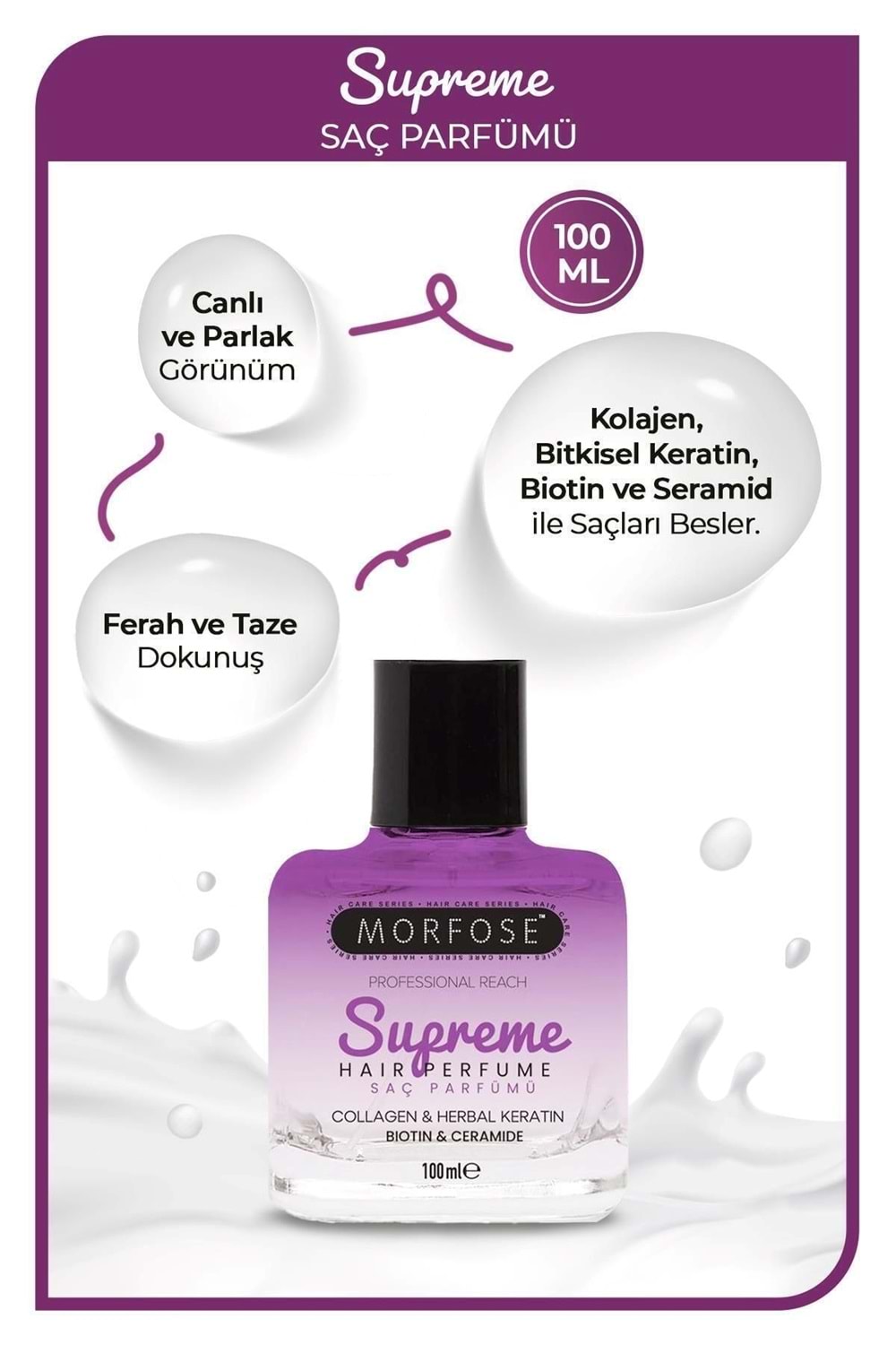 Morfose Supreme Saç Parfümü 100 ml