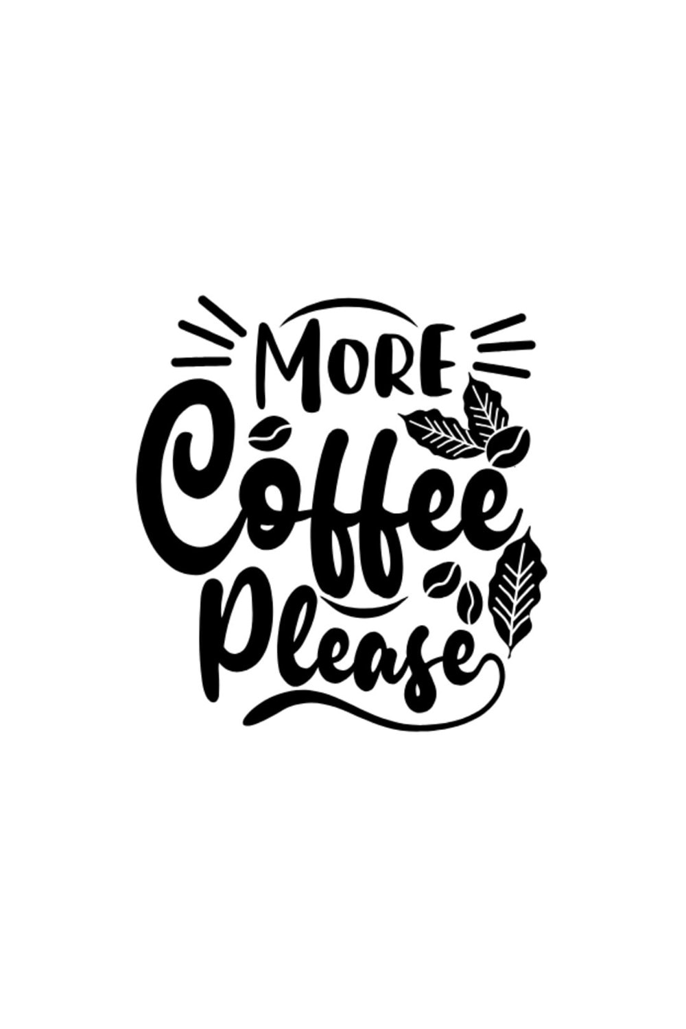 Win Ovro Premium Ultra Beyaz Porselen Kupa Bardak Çift Yönlü Baskılı - More Coffee Please