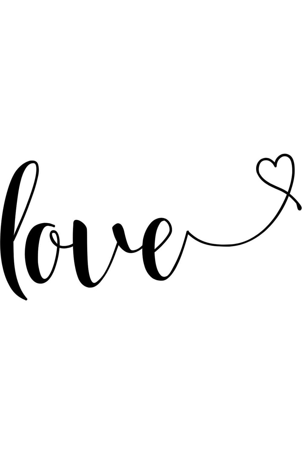 Win Ovro Premium Ultra Beyaz Porselen Kupa Bardak Çift Yönlü Baskılı - Love Kalp