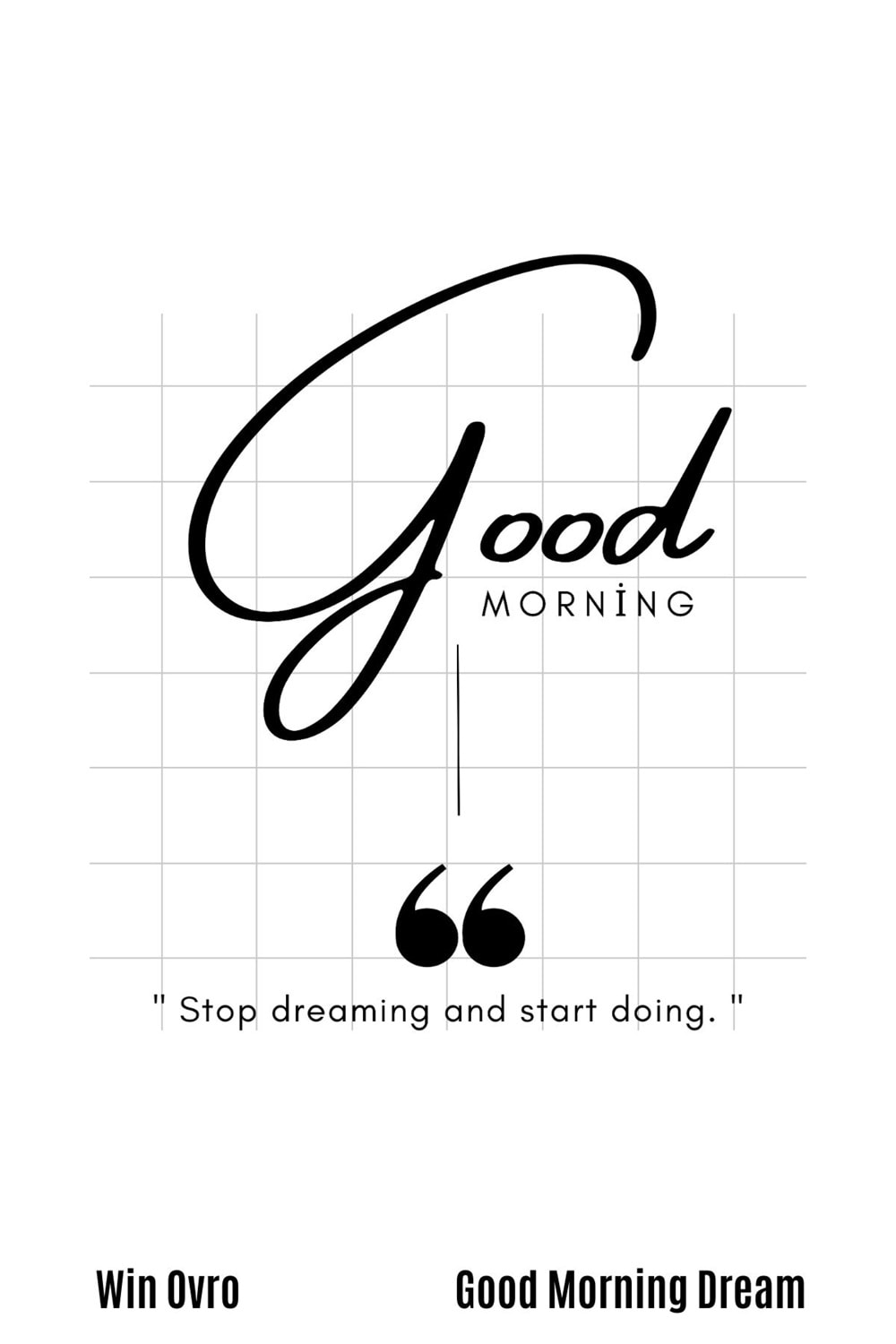 Win Ovro Premium Beyaz Porselen Hediye Kupa Bardak Çift Yön Baskı - Good Morning Dream