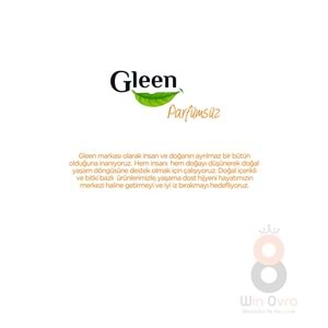 Gleen Organik Içerikli Vegan 1 Lt Parfümsüz Sprey Yüzey Temizleyici