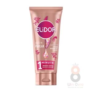 Elidor 1 Minute Onarıcı Süper Saç Bakım Kremi Güçlü ve Parlak 170 ml