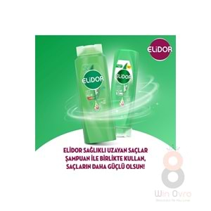 Elidor Superblend Serum Saç Bakım Kremi Sağlıklı Uzayan Saçlar Biotin Argan Yağı & Keratin 350 Ml