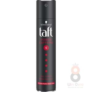 Taft Power Kafein Sprey 250 Ml Kalıcı Tutuş Saç Spreyi